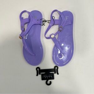 Nicole Miller Purple Sandals